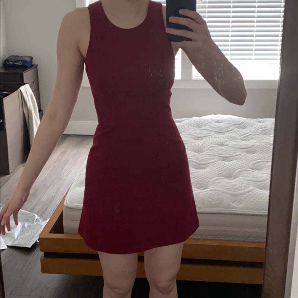 French connection red dress Size 2